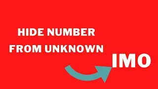 How hide or stop number for unknown persons calling you । Bangla Tutorial । AMR TROLLING ।