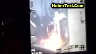 Hendek Kazan Kepçe İşte Böle Vurulup Patlatıldı
