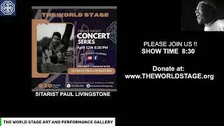 World Stage Concert Series : BRIAN HARGROVE  : 04-05-2024