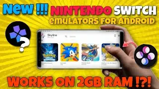 New ! Nintendo Switch emulators for android ! Without lag and play every Pokemon game !!