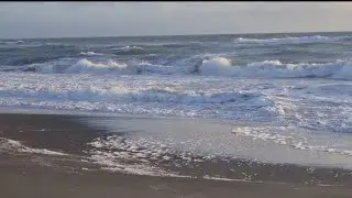 Посейдон не в настроении! /Сильный ветер и шумный океан/ Poseidon is not in the mood🌊/New Zealand