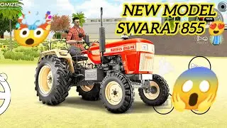 New Model Swaraj 855 Ready 😍 For New Update 🤯 Indian Vehicles Simulator 3d
