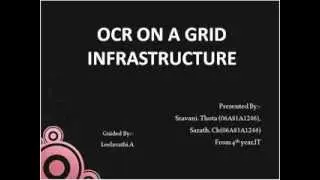 Optical Character Recognition Project in Java