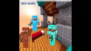 Bed Wars Minecraft with Laser Shark Productions and MGamer74/Hypixel bedwars