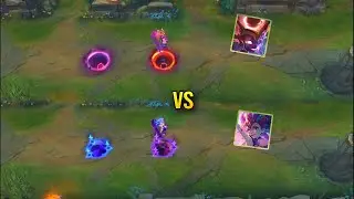 Dark Star Zoe vs Star Guardian Zoe Skin Comparison - League of Legends