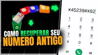 Como RECUPERAR NÚMERO ANTIGO de QUALQUER OPERADORA - perdido, roubado, cancelado e desativado!