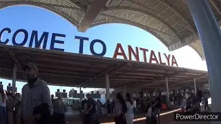 Турция🇹🇷. Аэропорт Анталья. Выход на парковку, индивидуальный трансфер Обзор. Май 2024г.