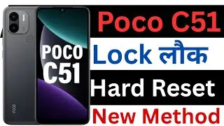 poc০ c51 hard reset / poco c51 hard reset no command / poc০ c51 lock kaise tode