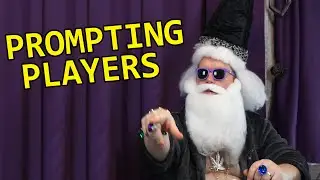Prompting Players in Dungeons and Dragons Games