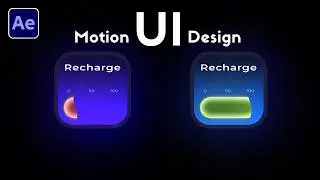 Modern UI Animation Tutorial | After Effects Motion Graphics