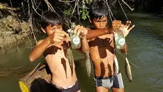 Soda Water Bottle Fishing | Creative Idea Of Fishing By Soda Water Bottle Fishing
