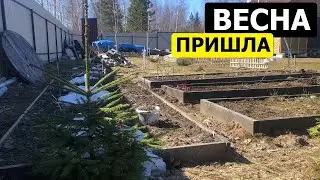 Паводок на даче. Снежный катаклизм. Наличник на дверь.