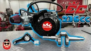 EC's 236cc Engine Build, Dyno, & Ride ~ Tons of Torque