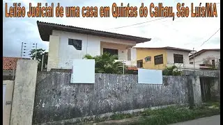 Leilão Judicial de uma casa no Quintas do Calhau, São Luís/MA com área de 1.800 m²
