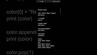 Python l Arrays