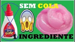 AMOEBA dura muito,SEM COLA e 1 INGREDIENTE!