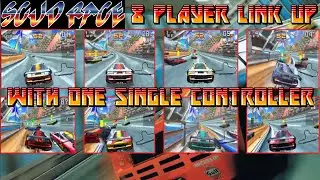 Scud Race 8 Player Network (on 1 controller) Beginner Day
