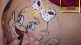Lavinia MUA - Teaser Body Painting