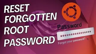 How To Reset The Forgotten Root Password On Ubuntu 22.04 LTS | How to RESET your Password on Ubuntu