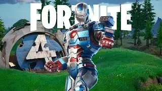 IRON PATRIOT | VICTORIA MAGISTRAL CON CORONA Y LOS 3 MEDALLONES | 28 ELIMINACIONES | #fortnite