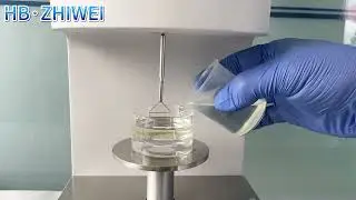 #163-5# Oil sample test of  ZWZL302 Oil Interfacial Tension Tester #oil #test  #zhiwei