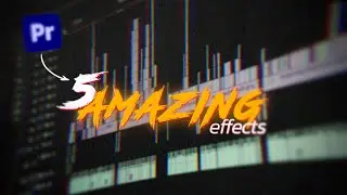 AMAZING Premiere Pro Effects YOU SHOULD TRY | Urdu