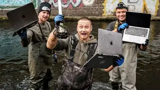 THEFT: €5,000 FOUND in the river & owner contacted!! (Magnet fishing & treasure hunt)