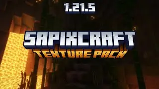 How to Install SapixCraft Texture Pack in Minecraft 1.21.5 (Cartoon-Style HD!)