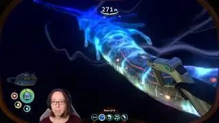 Ghost Leviathan (edge) encounter (Subnautica Highlight)