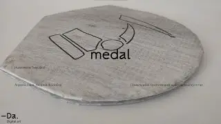 Timofey Ishmiyarov. medal –Da. Digital Art. FEFU.