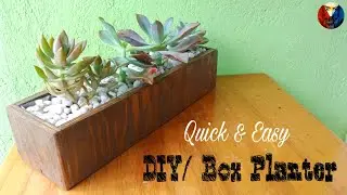 DIY/ Box Planter