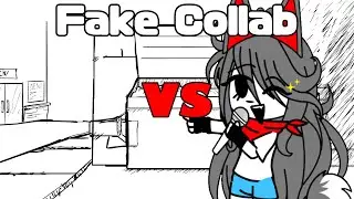 ♡︎ Blue || Fake Collab || Vs. NuSky & SkyVerse FNF Song || Copi Gacha & Drawings (READ DESCRIPTION)