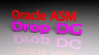 Oracle 12c R1 Drop ASM Disk Groups