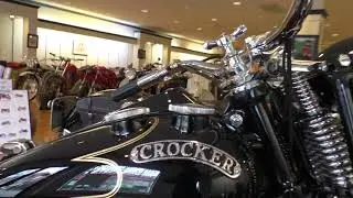 Una hermosa motocicleta vintage CROCKER