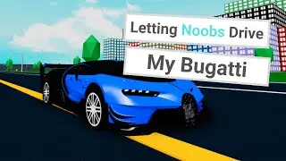 Letting Noobs Drive My Bugatti - Vehicle Tycoon
