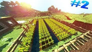 ВАНИЛЬНОЕ ВЫЖИВАНИЕ #2 ПОХОД ЗА РЕСУРСАМИ ПОСТРОЙКА ФЕРМЫ  Майнкрафт (MINECRAFT) Летсплей