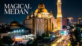 MASJID  AGUNG  MEDAN  TERBARU  2023  MALAM  HARI