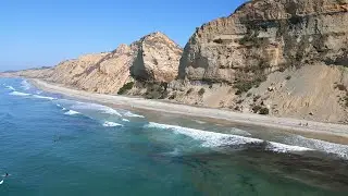 Ho Chi Minh Trail | Blacks Beach | San Diego | California | Drone | Dolphins