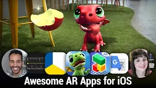 Awesome AR Apps for iOS - Measure, AR Dragon, Playground AR, IKEA Place, and more.
