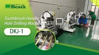 Bamboo and Wooden Toothbrush Hole Drilling Machine