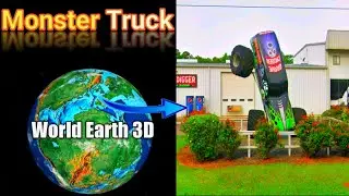 #911 I Found Monster Truck 🚛 Google Earth #googleearth #googlemaps #worldearth3d #worldearth4d