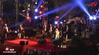 حفل الفنان الفلسطيني محمد عساف -  كرسيماس ماركت الناصرة 2014