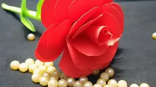 DIY / Paper Rose / How to make awesome and easy paper roses (complete tutorial) / Origami Rose Easy-