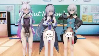 【MMD】 NNN (No Nut November) | Herta, Qingque, Fuxuan, Jingliu, Stelle, March 7th 【4k/60fps】