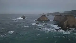 Coastline of Elk, California