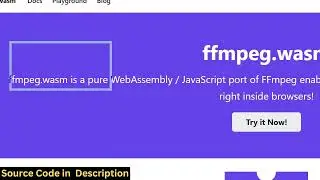 Build a React.js Client Side Offline Video Cutter & Trimmer Editor in Browser Using FFMPEG WASM TS