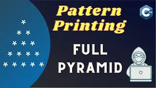 Solution of FULL PYRAMID PATTERN || Pattern Series || C++ Solution