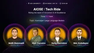 Azerbaijani Large Language Models | Panel Discussion #ai #llm