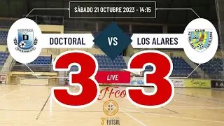 ⚽️Goles➕paradas⚽️Doctoral FS B 3 🆚 FS Los Alares 3 🏆Tercera Ref Futsal ℹ️Jornada 4