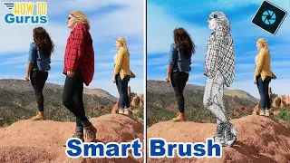 How To Use the Smart Brush Tool Photoshop Elements